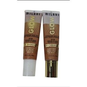 310 Medium to Dark Milani Glow Hydrating Skin Tint w/ 29% Squalane +Electrolyte